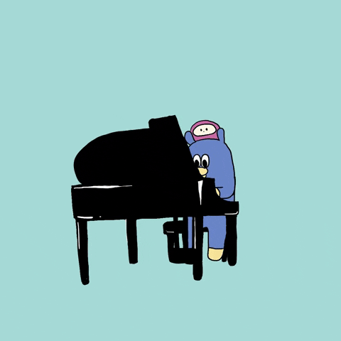 Performance Piano GIF by Gunmaunofficial