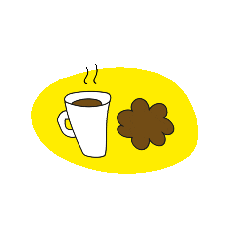 Coffee Cookie Sticker by Taidetestaajat