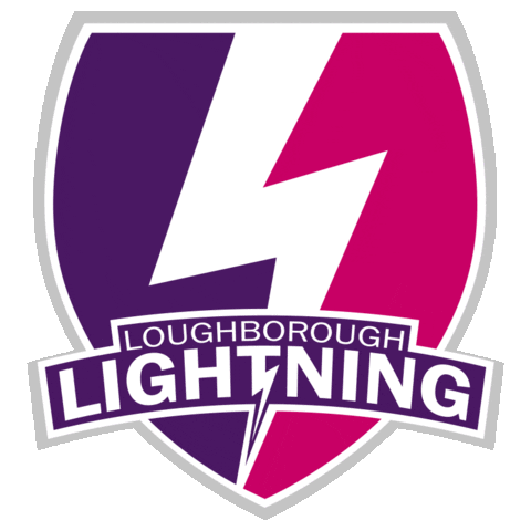 Logo Lightning Sticker by Loughborough Sport