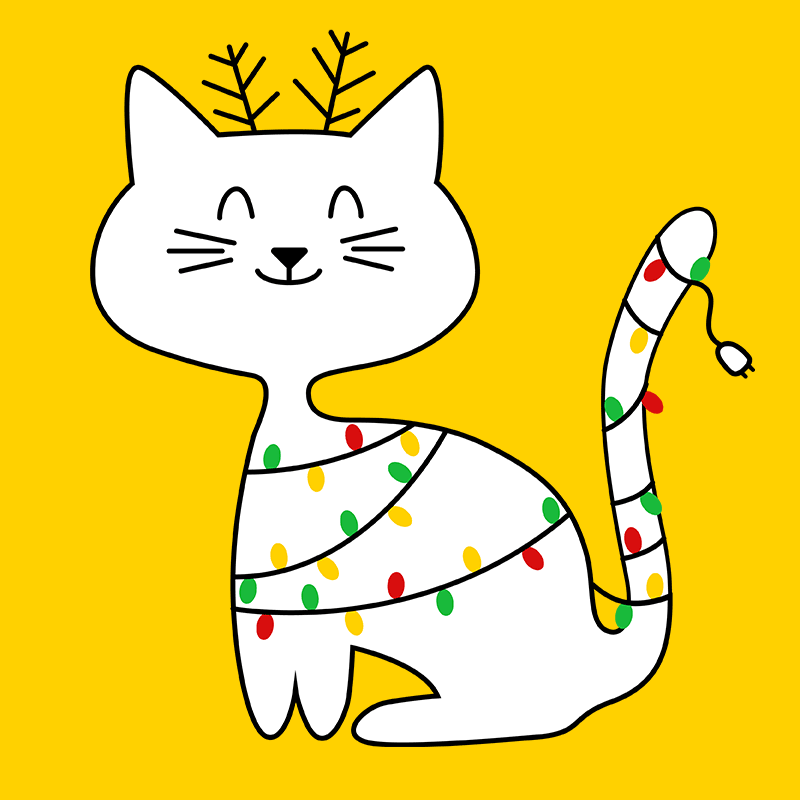 Cat Christmas GIF by Kochstrasse™ Find & Share on GIPHY