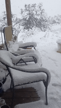 Snow Blankets Central New Mexico