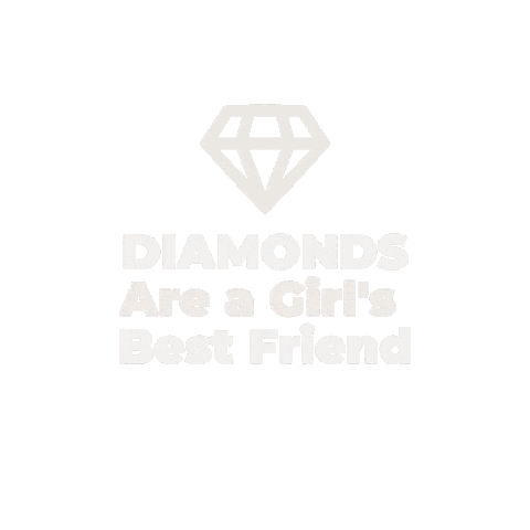 Diamonds Are Girls Best Friend Sticker by Olivia Green