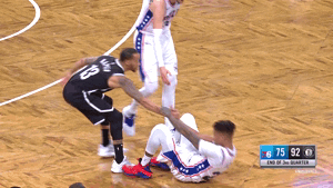 markelle fultz player court GIF by NBA