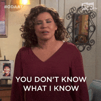 You Dont Know Me Pop Tv GIF by One Day At A Time