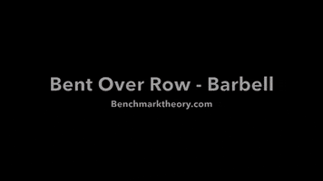 bmt- bent over row barbell GIF by benchmarktheory