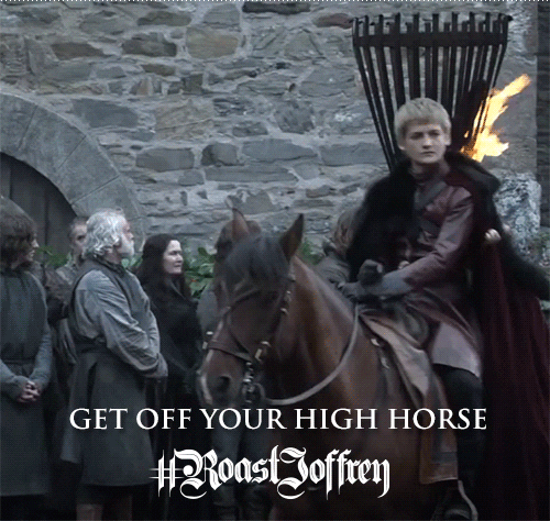 Game Of Thrones Hbo GIF by #RoastJoffrey