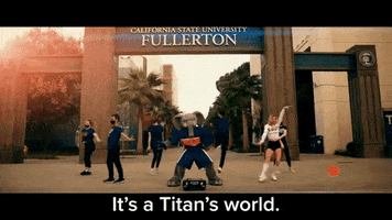 Titans Csuf GIF by Cal State Fullerton