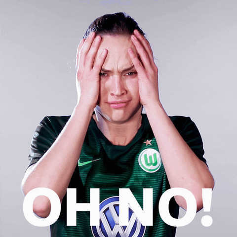 oh no football GIF by VfL Wolfsburg