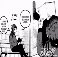 Manga Pretending GIF