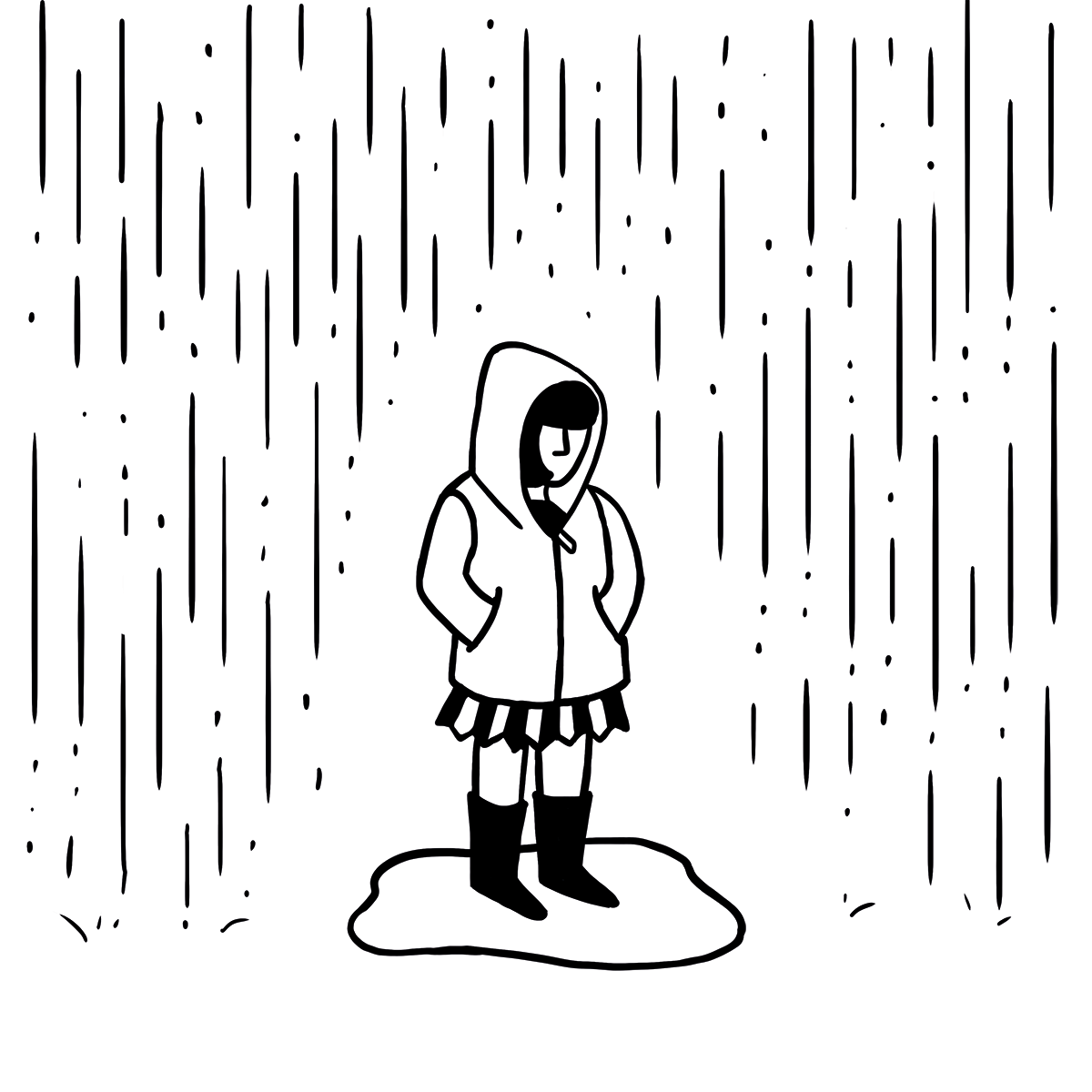 Angry Rain GIF by Laurène Boglio Find & Share on GIPHY