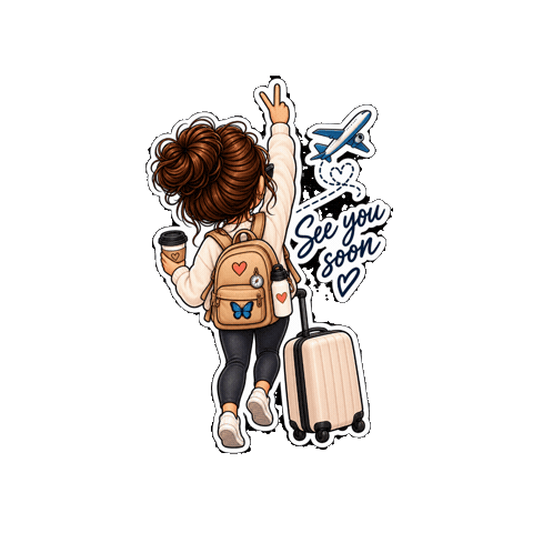 See You Soon Goodbye Sticker