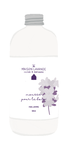 Bath Mousse Sticker by La Maison Lavande