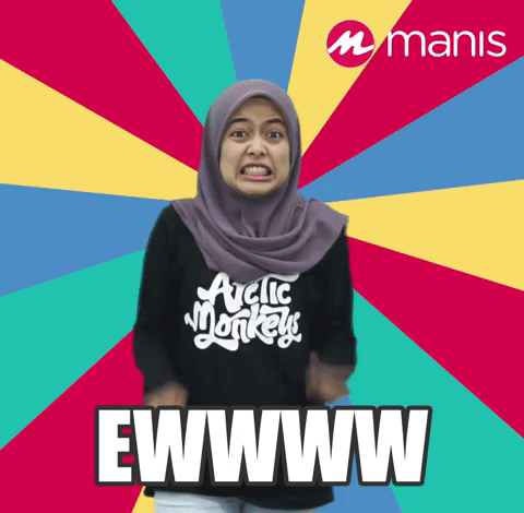 eww GIF by Manis