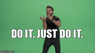 just do it GIF