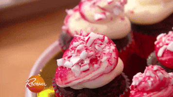 candy cane dessert GIF by Rachael Ray Show