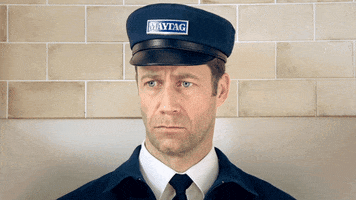 confused stare GIF by Maytag