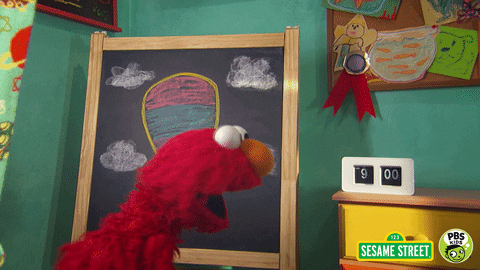 Read Sesame Street GIF by PBS KIDS - Find & Share on GIPHY