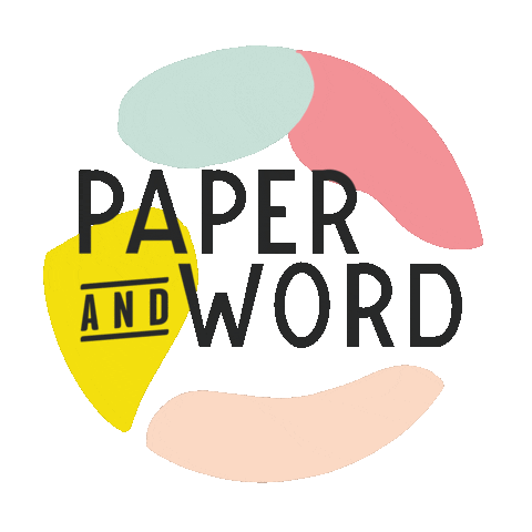 Paper and Word Sticker