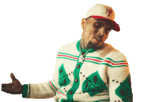 Chris Brown Rvssian Sticker by Rauw Alejandro