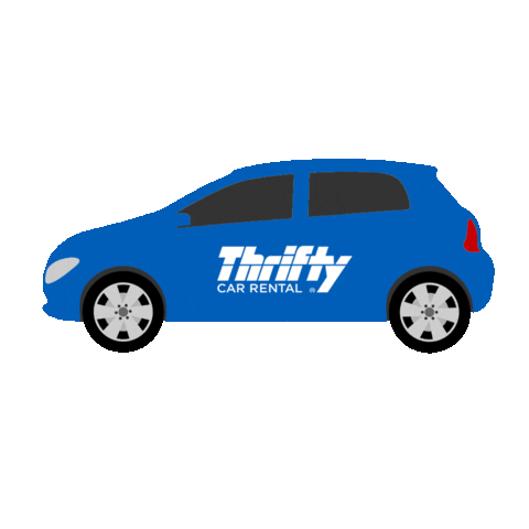 Car Rental Sticker by ThriftyCarRental