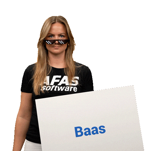 Boss Baas Sticker by AFAS Software