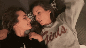 lesbian kiss gay kissing lesbian GIF