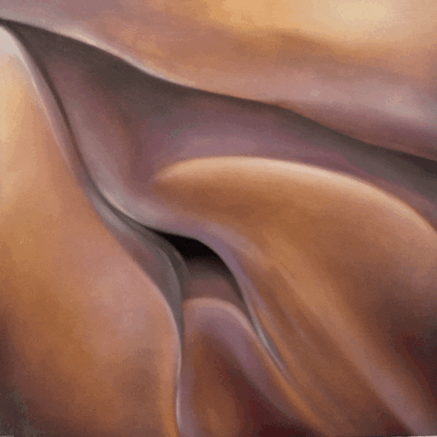 candicelicalzi animated purple painting body GIF