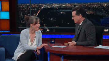 stephen colbert kiss GIF by The Late Show With Stephen Colbert