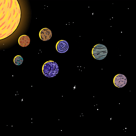 Planets Robin Eisenberg GIF by GIPHY Studios Originals - Find & Share on GIPHY