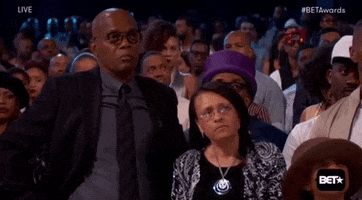 Samuel L Jackson Audience GIF by BET Awards