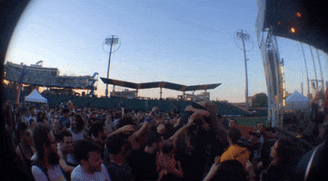 mosh pit crowd surf GIF by Burger Records