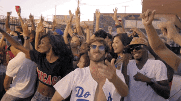 Los Angeles Dodgers Dancing GIF by Lil Dicky