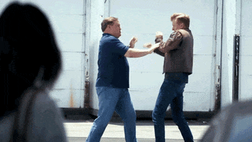 andy richter fighting GIF by Team Coco