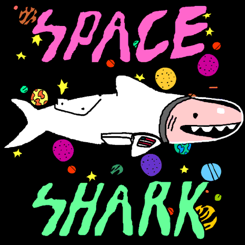 Shark Week Space GIF by Cameron McClain