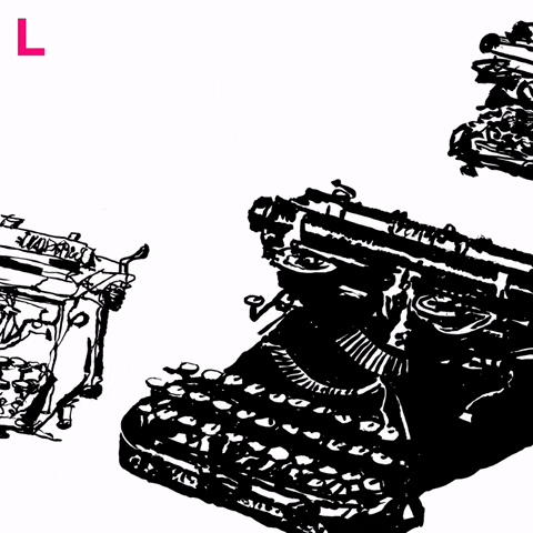 louisiana #typewriter #literature #williamkentridge #louisiana GIF