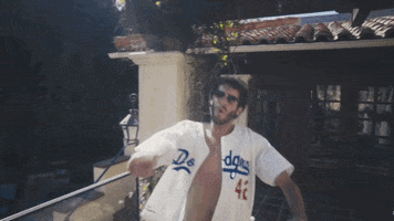 Flexing Los Angeles Dodgers GIF by Lil Dicky