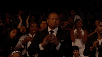 terrence howard clapping GIF by BET Awards