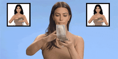 Kim Kardashian GIF by The Scene