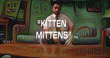 fathertime deepdream it's always sunny deep dream kittenmittens GIF