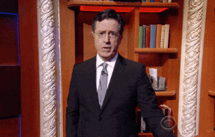 Throw Up Stephen Colbert GIF by The Late Show With Stephen Colbert