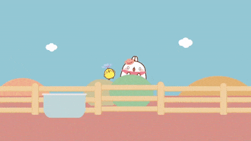 fun wtf GIF by Molang.Official