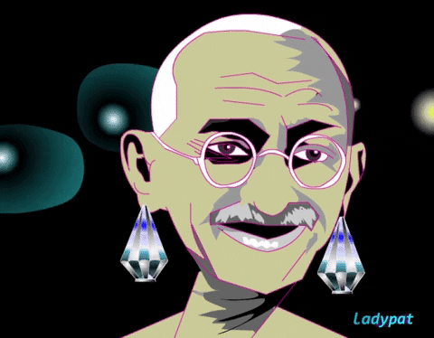 Gandhi GIFs - Get the best GIF on GIPHY