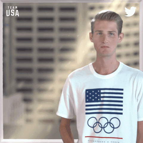 Confused Winter Olympics GIF by Twitter