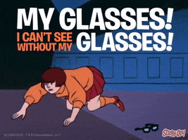 Cartoon Glasses GIF by Scooby-Doo