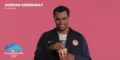 Ice Hockey Popcorn GIF by NBC Olympics