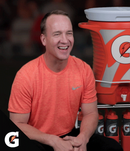 Happy Peyton Manning GIF by Gatorade