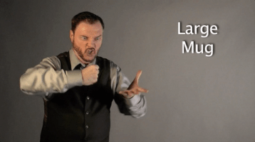 sign language large mug GIF by Sign with Robert