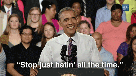 Hating Barack Obama GIF by Obama - Find & Share on GIPHY