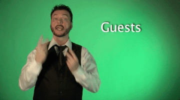 sign language guests GIF by Sign with Robert
