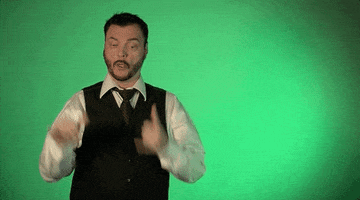 Sign Language Party GIF by Sign with Robert